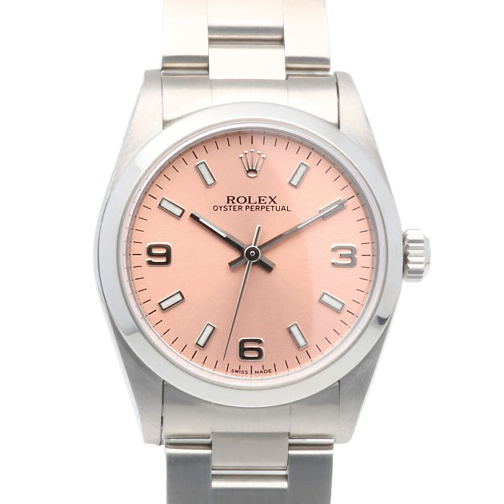 Rolex Oyster Perpetual Wristwatch, Stainless Steel, 77080, Automatic Winding,...